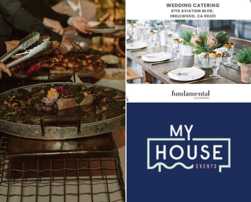 Caterers cover photo collage
