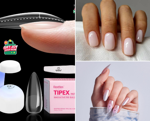 DIY Nail Glow-Up cover photo collage
