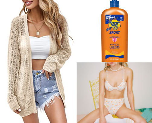 What's Always in My Beach Bag🏖️ cover photo collage