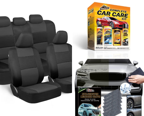 Car cover photo collage