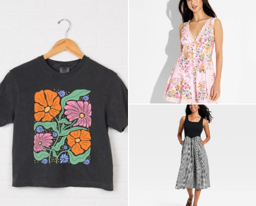 Spring wardrobe cover photo collage