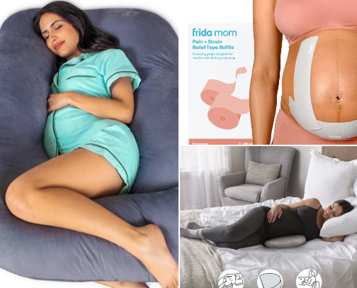 Pregnancy + Newborn Must Haves cover photo collage