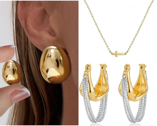 Clean/Aesthetic Look Jewelry cover photo collage