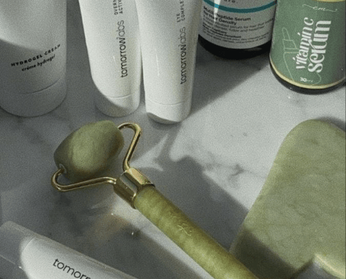 skin care cover photo collage