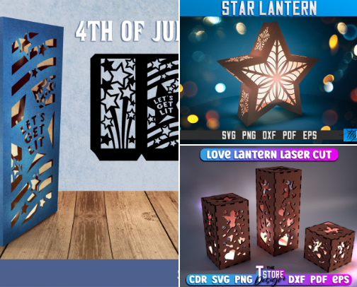 Paper Lantern Design cover photo collage
