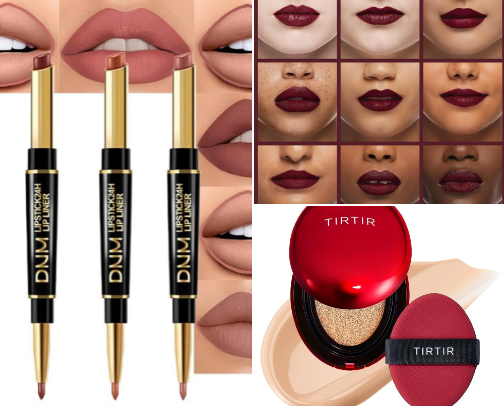 Fall Makeup cover photo collage