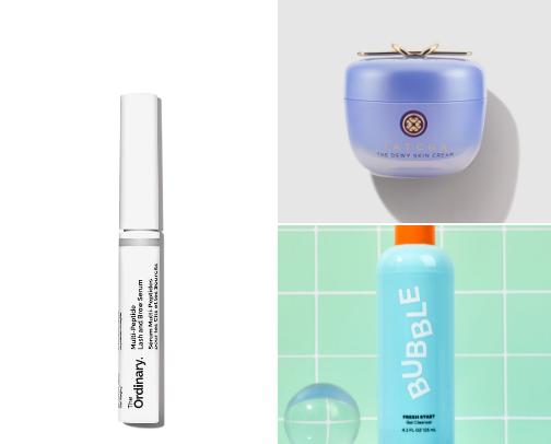 Skincare for dry/normal skin cover photo collage