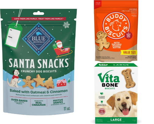 The Best Crunchy Treats for Dogs cover photo collage