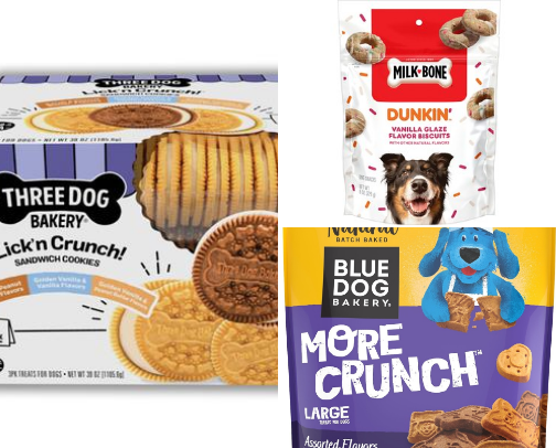 The Best Crunchy Treats for Dogs cover photo collage