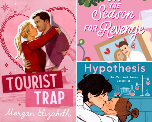 Get Free - Tourist Trap: A Grumpy Sunshine, Ex's Older Brother Romance beachy TBR cover photo collage