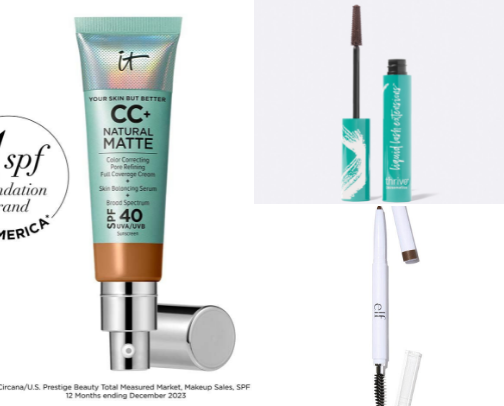 Next Chapter Glow! Best Beauty Products for Women Over 50: Hair, Skin & Makeup cover photo collage