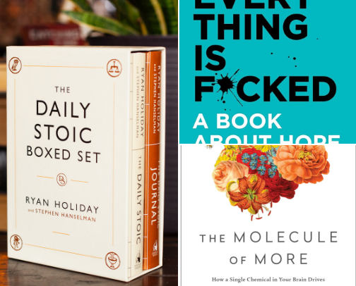 Motivational Books cover photo collage