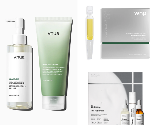 Holy Grail Skincare cover photo collage