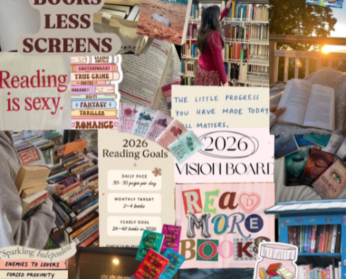 My 2026 Reads cover photo collage