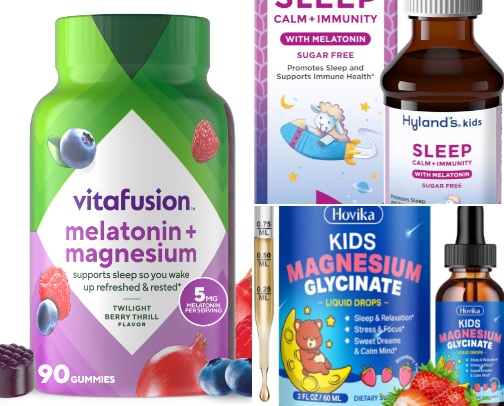 Supplements for the whole family cover photo collage