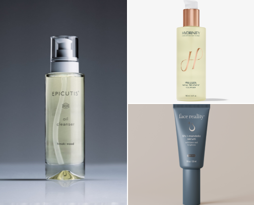 My hydrating skincare routine cover photo collage