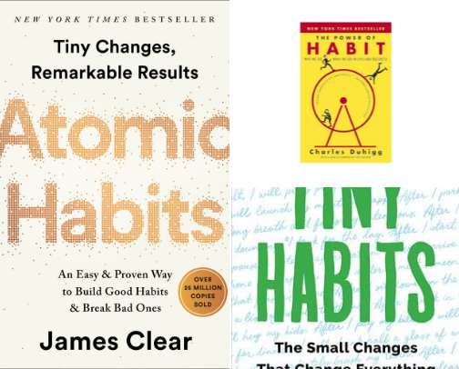 Habits and Productivity Must Read Books cover photo collage
