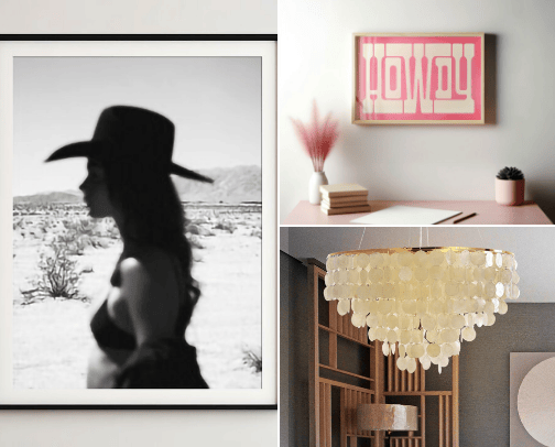 Rustic Charm: Western-Inspired Home Decor Ideas cover photo collage