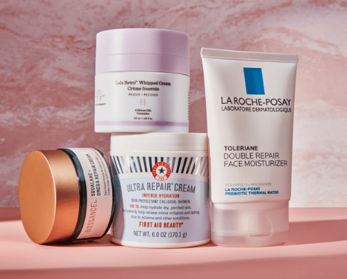 Moisturisers for oily skin💖 cover photo collage