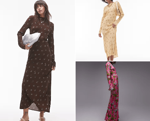 Topshop dress cover photo collage