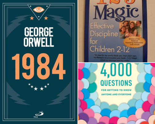 My favorite book recs cover photo collage