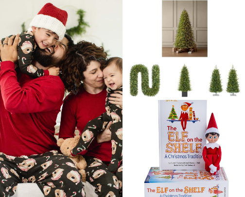 Twas the night before Christmas cover photo collage