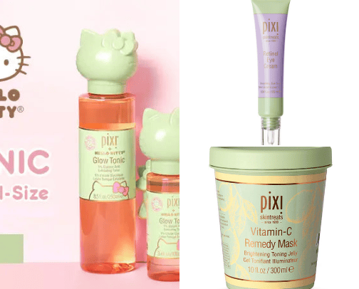 Skincare cover photo collage