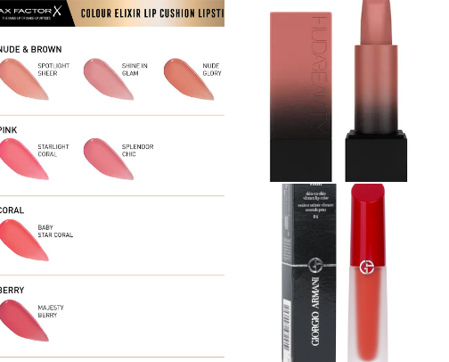 irresistible lip glosses cover photo collage