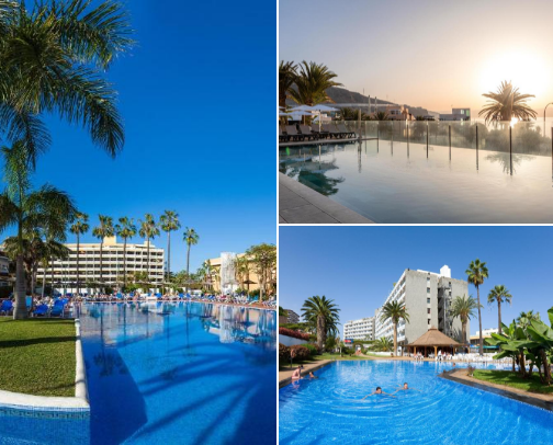 Tenerife family hotels cover photo collage