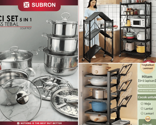 Essential Items in My Kitchen cover photo collage