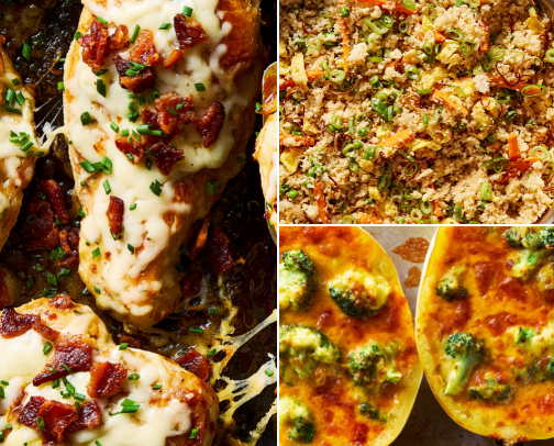 Anything Keto Recipes🔪 cover photo collage
