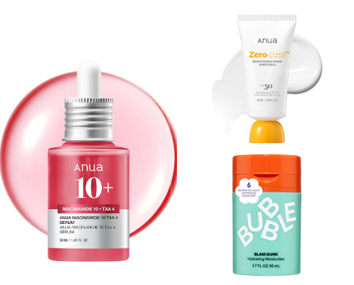 Everyday Skincare Essentials | Your Daily Glow Routine cover photo collage