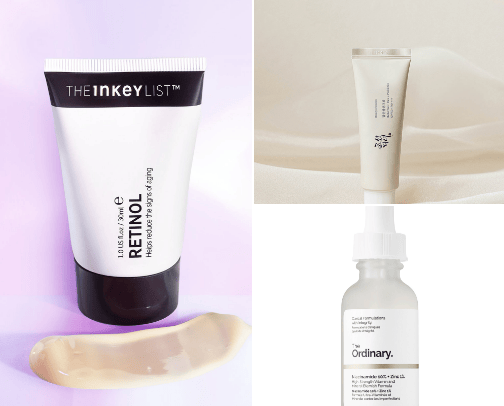 Skincare cover photo collage