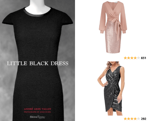 Affordable Christmas party outfits cover photo collage