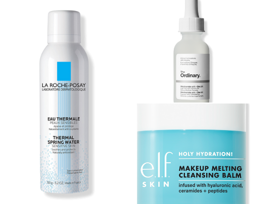 Beauty items I buy at Ulta to rack up points cover photo collage