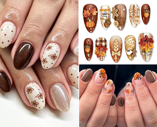 Fall Nails 2026 Trends | September Nail Ideas & Nail Inspo cover photo collage