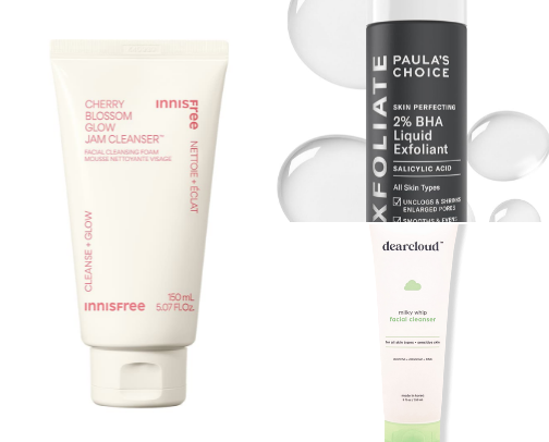 Skincare Routine for Juicy, Glowing Skin 💦 cover photo collage