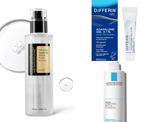 Skincare cover photo collage