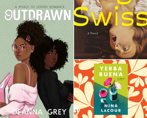 POV- sapphic reads that are unputdownable! (aka birthday gifts for the local lesbian in your life) cover photo collage