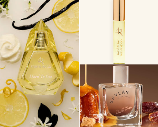 The yummiest perfumes 🍦 cover photo collage