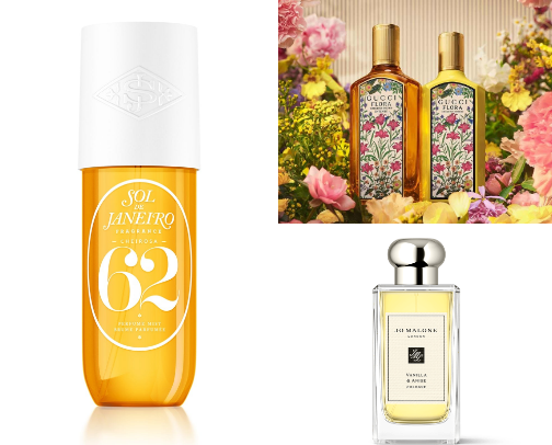 Perfumes cover photo collage