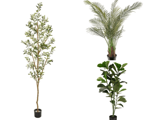 The Most Realistic Faux Plants All Under $200 cover photo collage