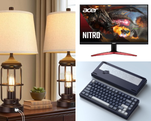 my gold mine of items for gaming and productivity cover photo collage