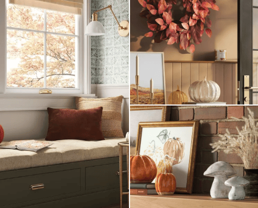 Cozy Target Fall Decor 🎃 cover photo collage