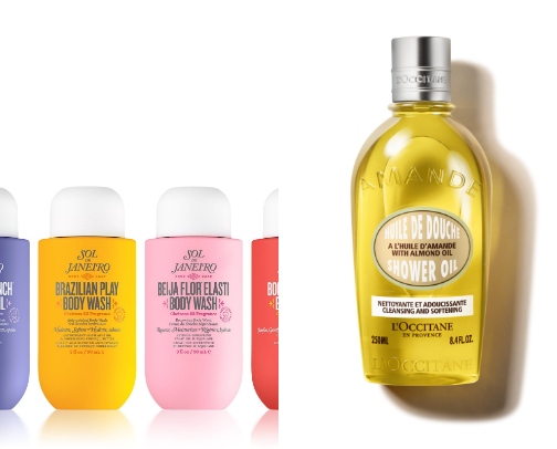 Body wash cover photo collage