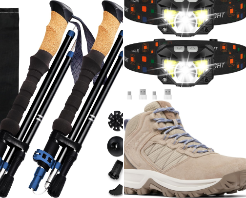 🥾 Trail Ready: Hiking Essentials cover photo collage