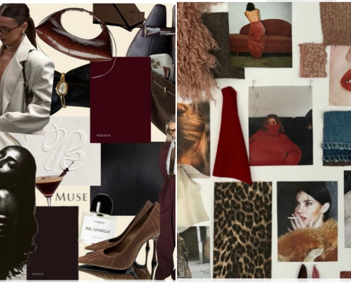 The real real finds cover photo collage