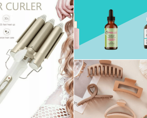 Make your hair magical! Hair accesories cover photo collage