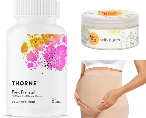 Pregnancy & Mom-To-Be (Postpartum) Essentials cover photo collage