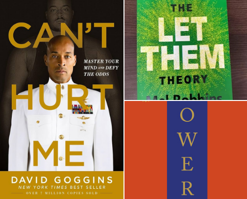 Level Up: Books That Push You Forward and Changes The Way You Think | Mindset and Perspective cover photo collage